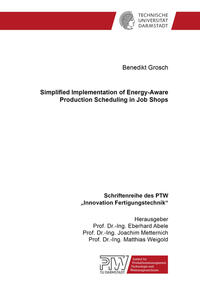 Vorderes Coverbild Simplified Implementation of Energy-Aware Production Scheduling in Job Shops