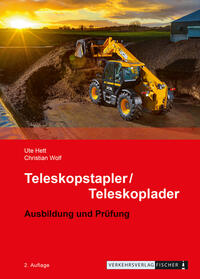 Vorderes Coverbild Teleskopstapler / Teleskoplader - Ausbildung und Prüfung