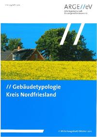 Vorderes Coverbild Gebäudetypologie Nordfriesland