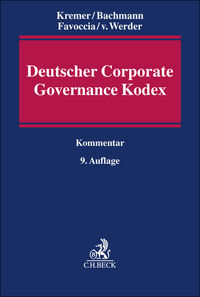Vorderes Coverbild Deutscher Corporate Governance Kodex
