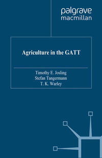 Vorderes Coverbild Agriculture in the GATT