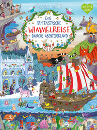 Vorderes Coverbild Eine fantastische Wimmelreise durchs Abenteuerland
