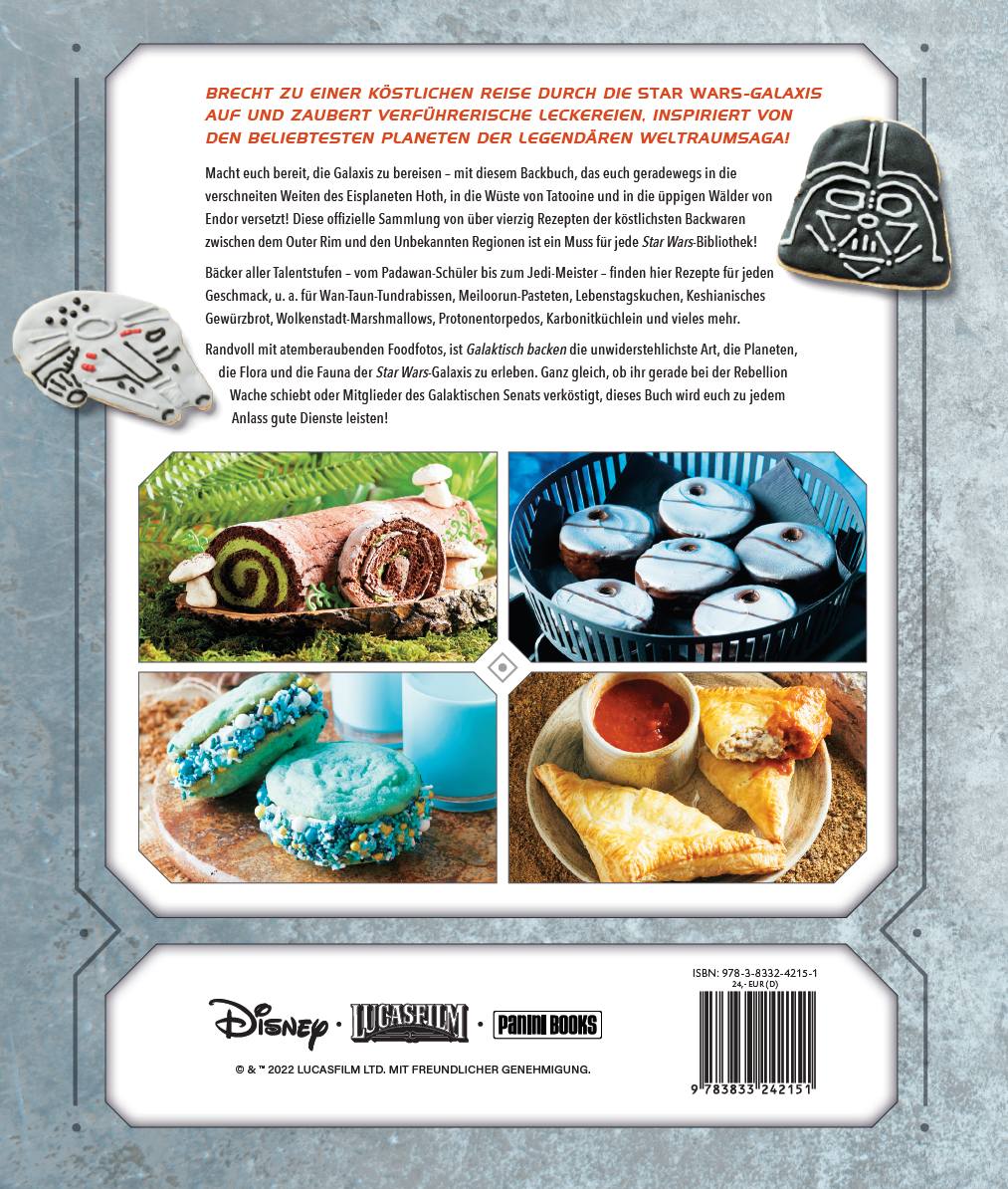 Rückseitencover Star Wars: Galaktisch Backen