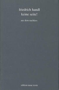 Vorderes Coverbild Keine Seite!
