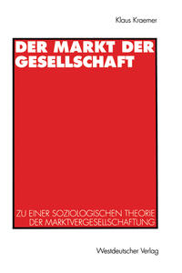 Vorderes Coverbild Der Markt der Gesellschaft