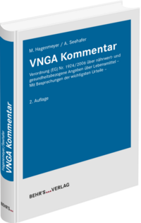 Vorderes Coverbild Health Claims Kommentar