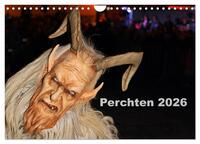 Vorderes Coverbild Perchten 2026 (Wandkalender 2026 DIN A4 quer), CALVENDO Monatskalender