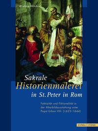 Vorderes Coverbild Sakrale Historienmalerei in St. Peter in Rom