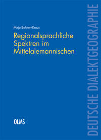 Vorderes Coverbild Regionalsprachliche Spektren im Mittelalemannischen