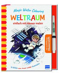 Vorderes Coverbild Magic Water Colouring - Weltraum