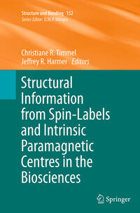 Vorderes Coverbild Structural Information from Spin-Labels and Intrinsic Paramagnetic Centres in the Biosciences