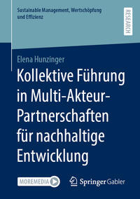 Vorderes Coverbild Kollektive Führung in Multi-Akteur-Partnerschaften für nachhaltige Entwicklung