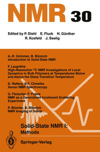 Vorderes Coverbild Solid-State NMR I Methods