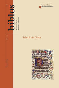 Vorderes Coverbild Schrift als Dekor