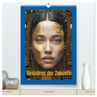 Vorderes Coverbild Gesichter der Zukunft (hochwertiger Premium Wandkalender 2025 DIN A2 hoch), Kunstdruck in Hochglanz