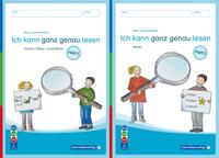 Vorderes Coverbild Mein Lupenleseheft 1 und 2 - Ich kann ganz genau lesen - DaZ - Ausgabe in Artikelkennzeichnung