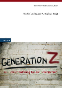 Vorderes Coverbild Generation Z als Herausforderung für die Berufsschule