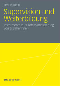 Vorderes Coverbild Supervision und Weiterbildung