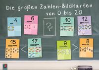 Vorderes Coverbild Die großen Zahlen-Bildkarten von 0 bis 20