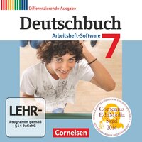 Vorderes Coverbild Deutschbuch - Sprach- und Lesebuch - Zu allen differenzierenden Ausgaben 2011 - 7. Schuljahr