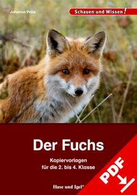 Vorderes Coverbild Der Fuchs – Kopiervorlagen für die 2. bis 4. Klasse