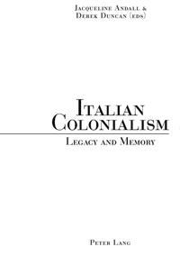 Vorderes Coverbild Italian Colonialism