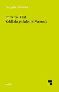 Vorderes Coverbild Kritik der praktischen Vernunft