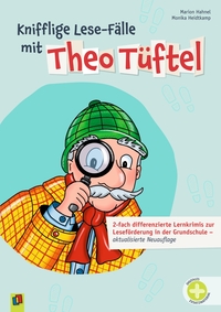 Vorderes Coverbild Knifflige Lese-Fälle mit Theo Tüftel