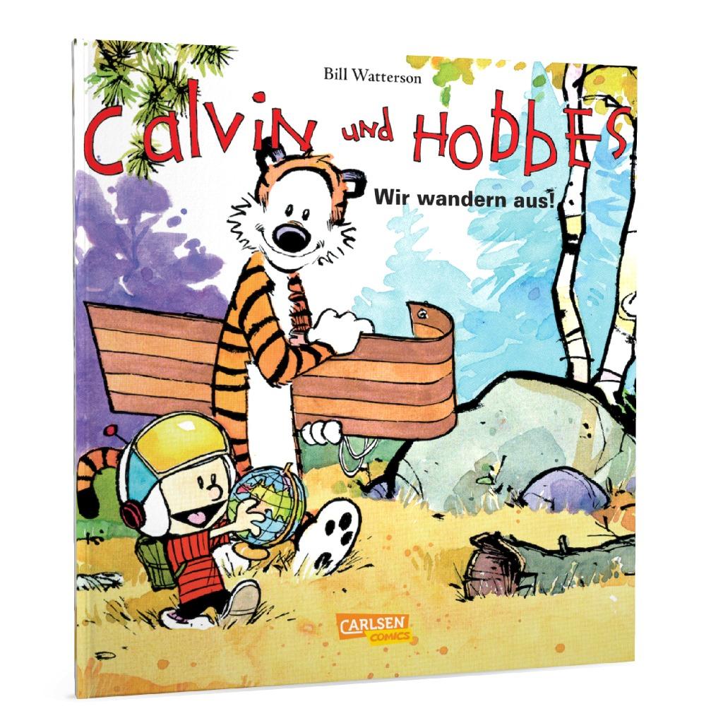 Beispielinhalt (Bild) Calvin und Hobbes 3: Wir wandern aus!