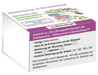 Vorderes Coverbild Willkommen in Deutschland – Deutsch als Zweitsprache - Lernkarten I