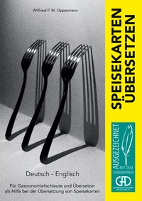 Vorderes Coverbild Speisekarten übersetzen
