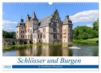 Vorderes Coverbild Schlösser und Burgen in NRW (Wandkalender 2025 DIN A3 quer), CALVENDO Monatskalender