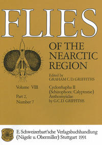 Vorderes Coverbild Flies of the Nearctic Region / Cyclorrhapha II (Schizophora: Calyptratae) / Anthomyiidae