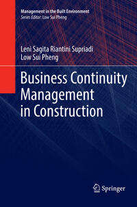 Vorderes Coverbild Business Continuity Management in Construction
