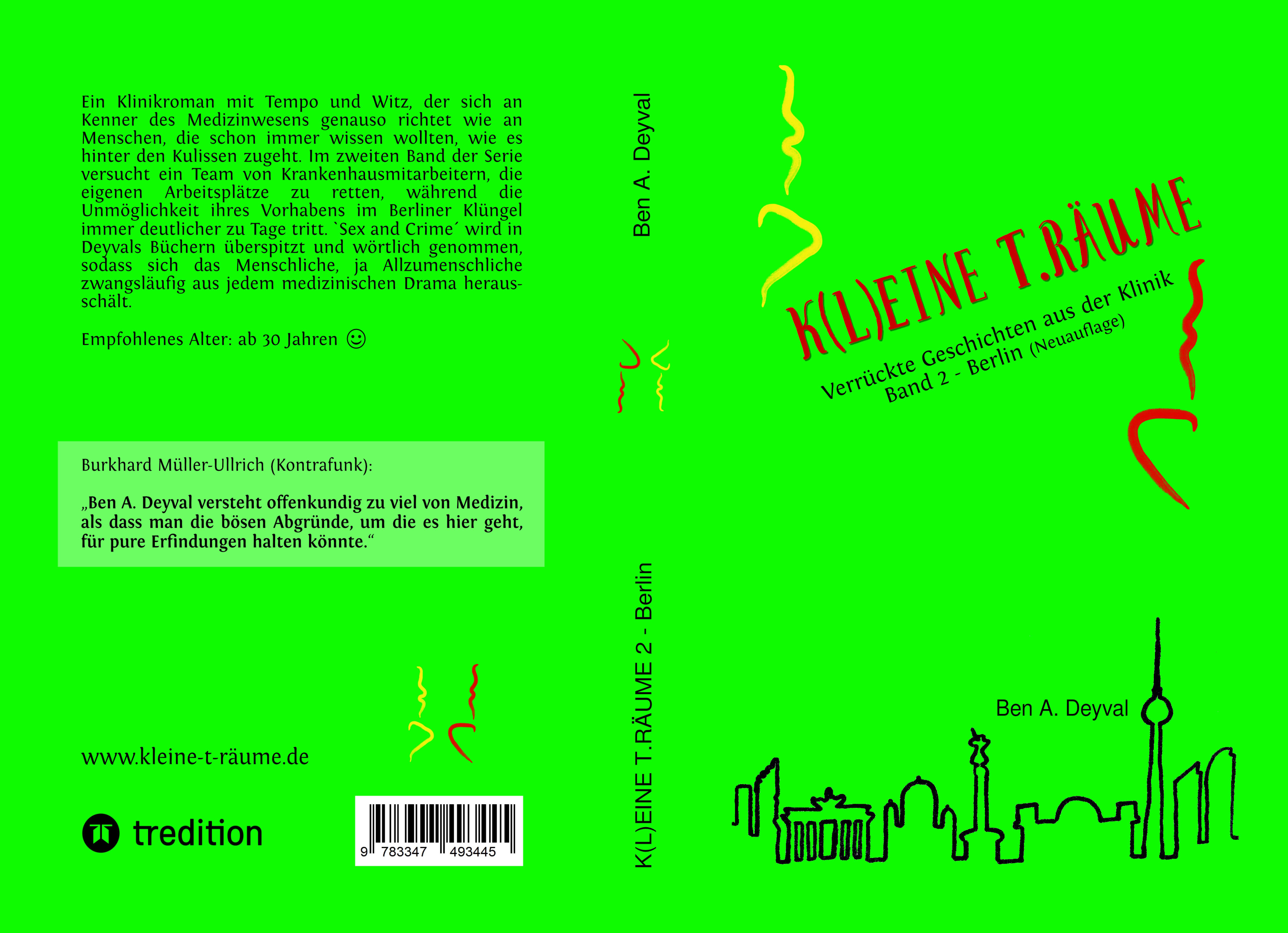 Gesamtes Coverbild K(L)EINE T.RÄUME - Berlin
