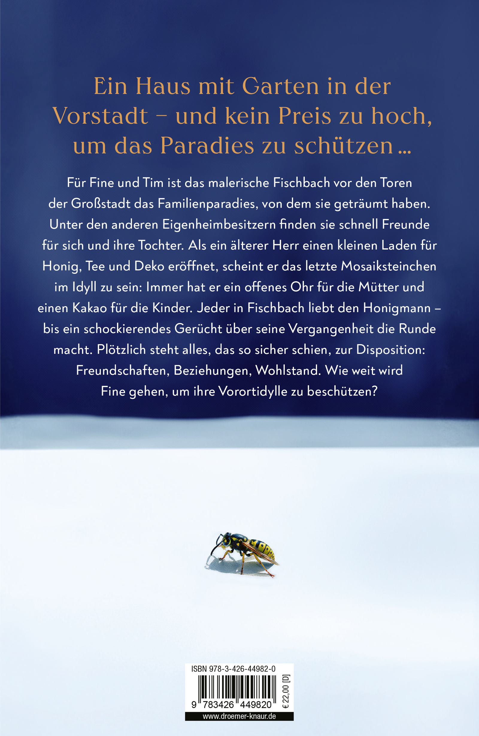 Rückseitencover Der Honigmann