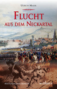 Vorderes Coverbild Flucht aus dem Neckartal