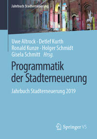 Vorderes Coverbild Programmatik der Stadterneuerung
