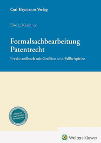 Vorderes Coverbild Formalsachbearbeitung Patentrecht