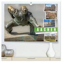 Vorderes Coverbild Aachen - ein Stadt zum Verlieben (hochwertiger Premium Wandkalender 2025 DIN A2 quer), Kunstdruck in Hochglanz