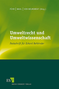 Vorderes Coverbild Umweltrecht und Umweltwissenschaft