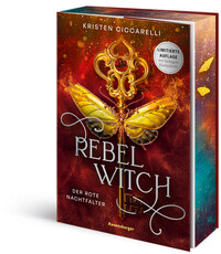 Vorderes Coverbild Rebel Witch. Der rote Nachtfalter, Band 2