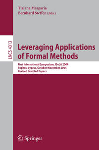 Vorderes Coverbild Leveraging Applications of Formal Methods