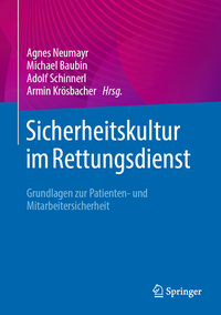 Vorderes Coverbild Sicherheitskultur im Rettungsdienst