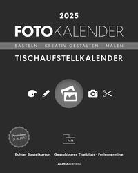 Vorderes Coverbild Alpha Edition - Fotokalender Tischaufsteller hoch 2025, 16x20cm, Bastelkalender mit Seiten aus hochwertigem Bastelkarton, gestaltbares Titelblatt, mit Komfortaufsteller, deutsches Kalendarium