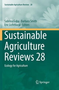 Vorderes Coverbild Sustainable Agriculture Reviews 28