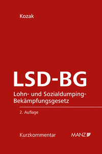 Vorderes Coverbild LSD-BG Lohn- und Sozialdumping-Bekämpfungsgesetz