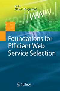 Vorderes Coverbild Foundations for Efficient Web Service Selection