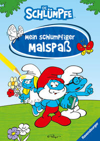 Vorderes Coverbild Die Schlümpfe - Mein schlumpfiger Malspaß