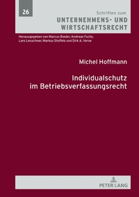 Vorderes Coverbild Individualschutz im Betriebsverfassungsrecht